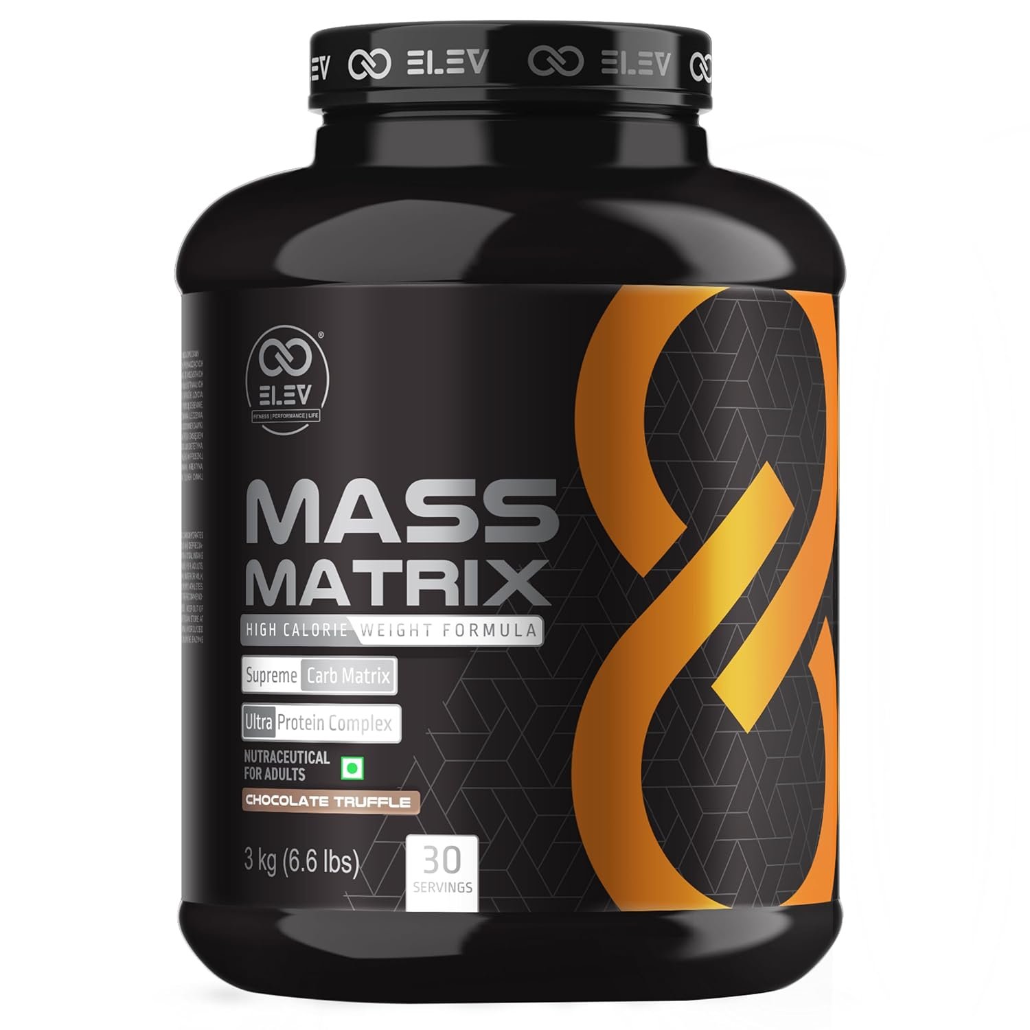 Elev Mass Matrix - 3 kg, 30 Servings, Chocolate Truffle