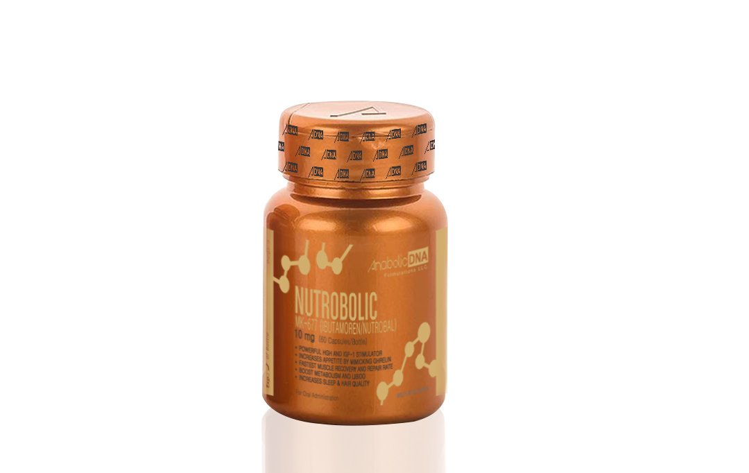 AnabolicDNA Nutrobolic MK-677 (Ibutamoren) 10mg - 60 Capsules
